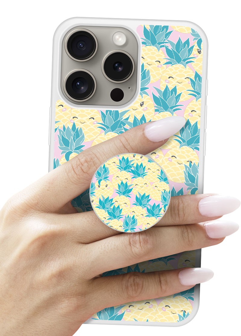 Grip imprimé | Design Pluie d'ananas