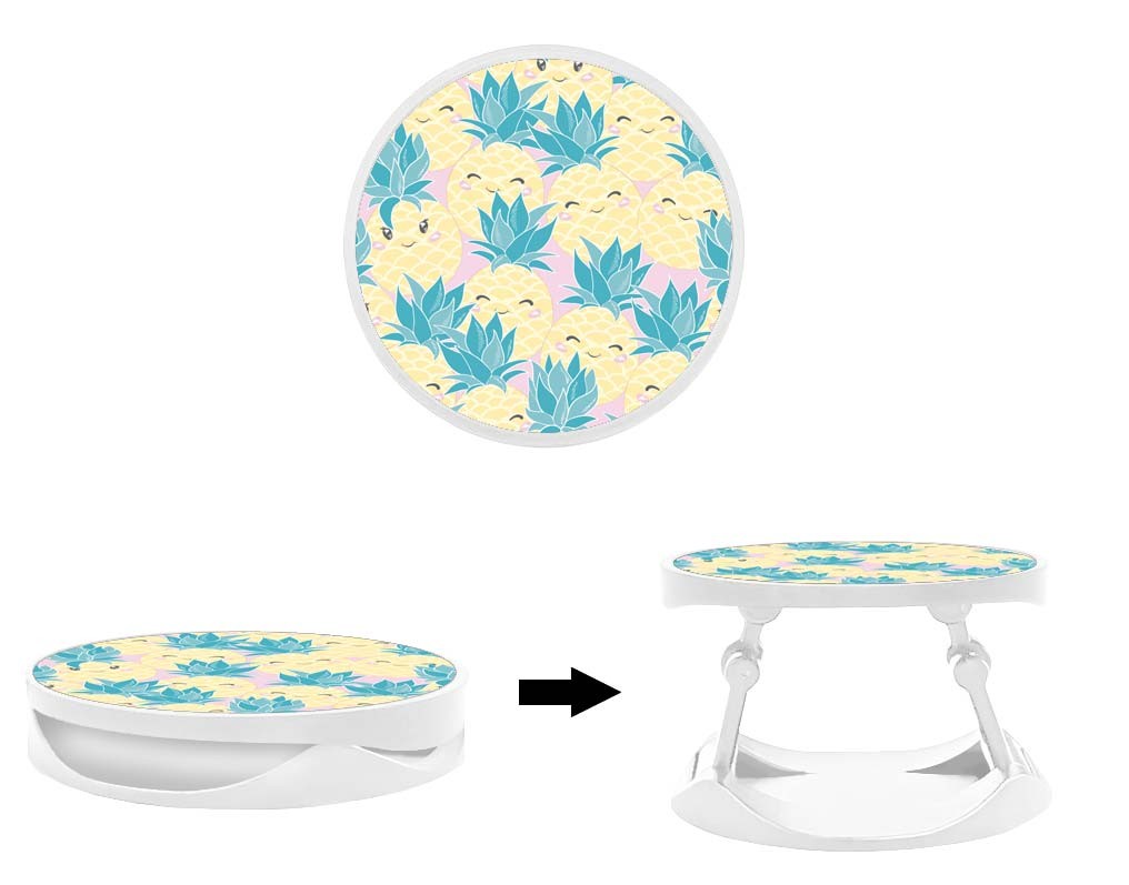 Grip imprimé | Design Pluie d'ananas