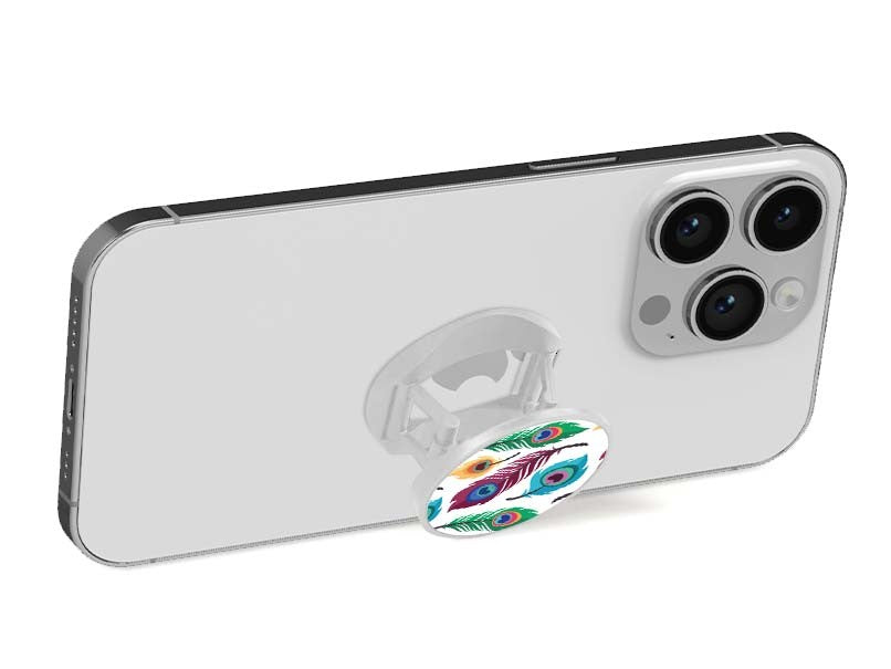 Grip imprimé | Design Plume de Paon