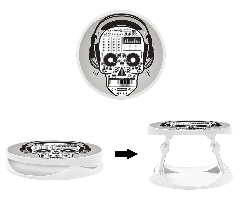 Grip imprimé | Design Skull Music