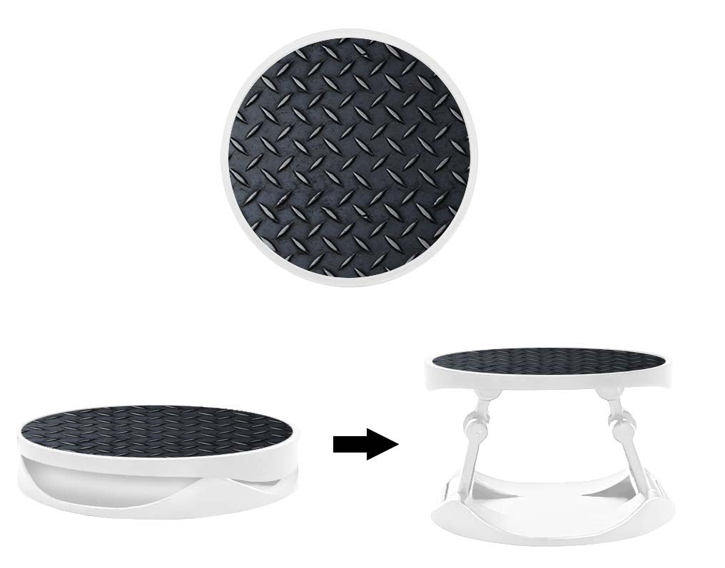 Grip imprimé | Design Texture metal