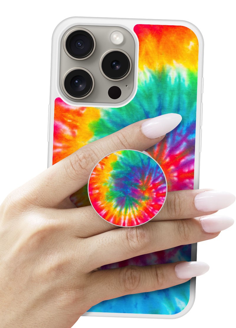 Grip imprimé | Design Tie Dye Spirale