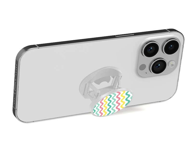 Grip imprimé | Design Vagues colorees