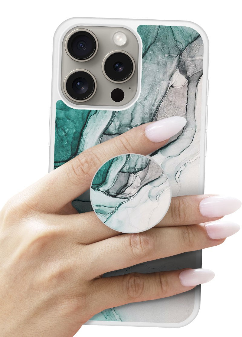 Grip imprimé | Design Zoom sur Pierre Vert