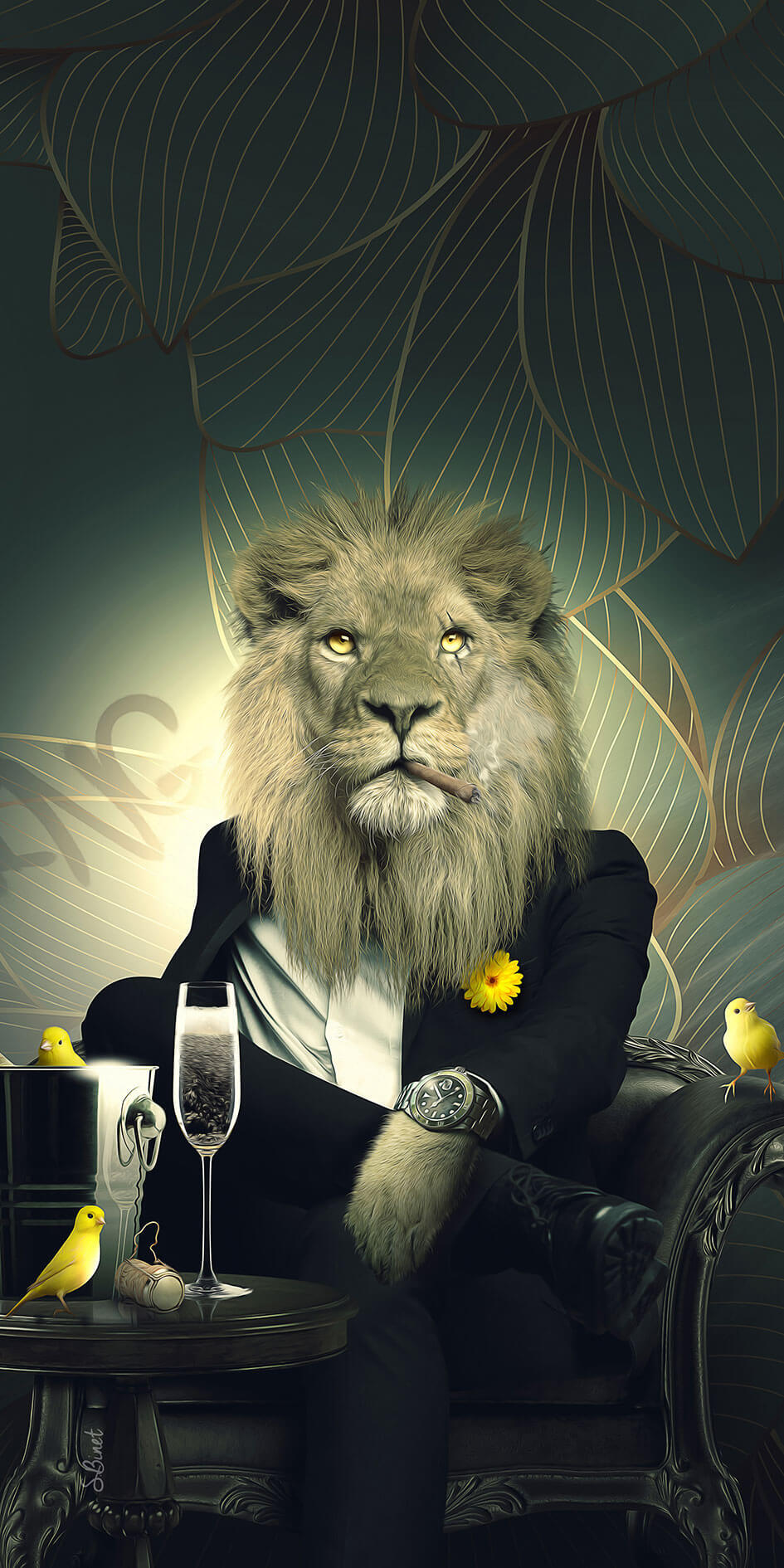 Lion Chesterfield