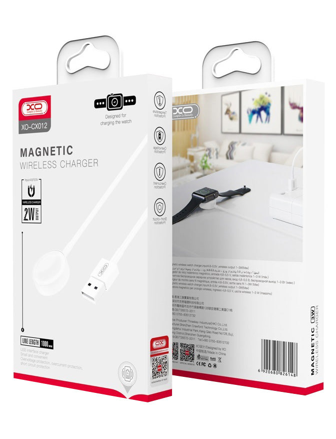Chargeur Filaire pour Apple Watch 2W USB-A - Blanc