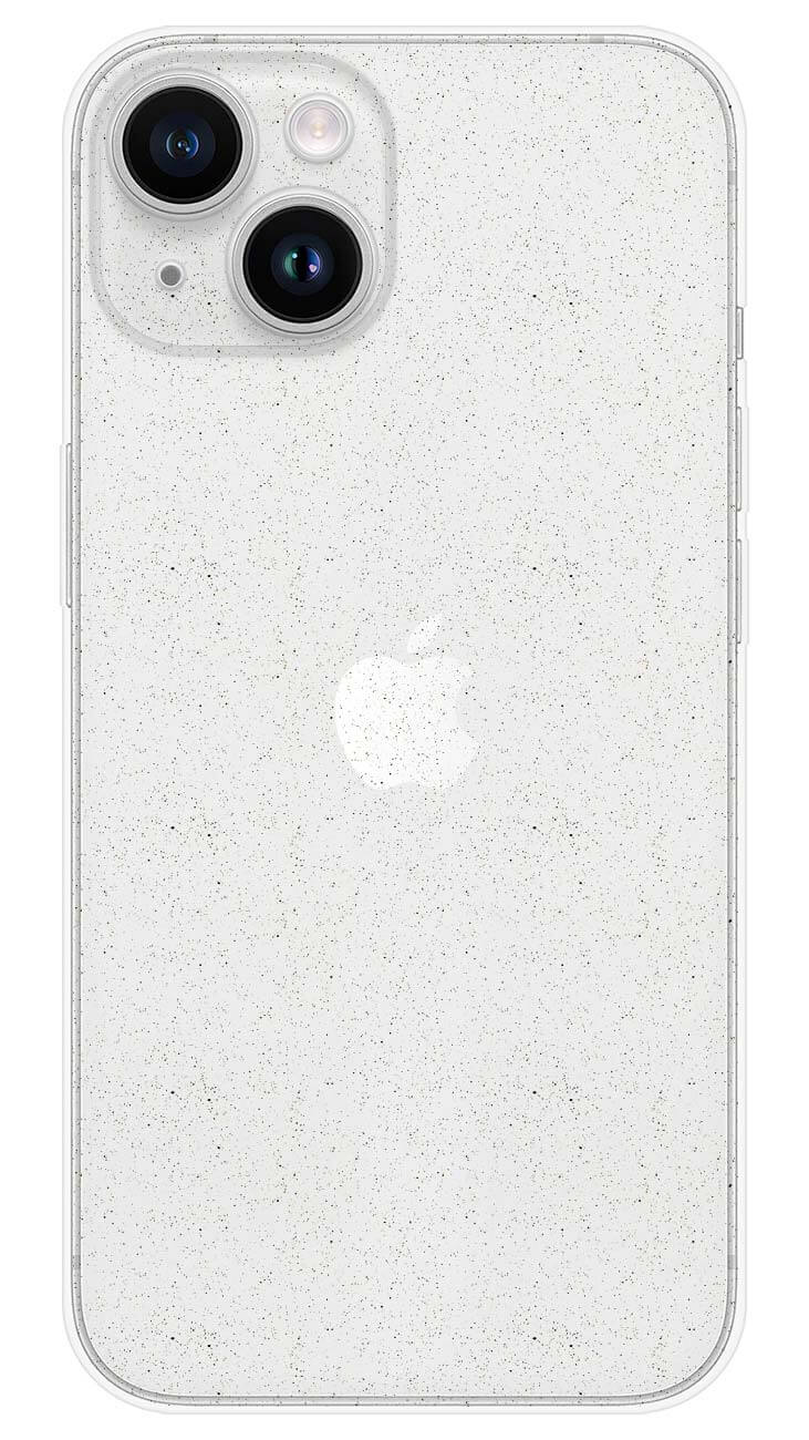 Coque en silicone Transparente Pailletée