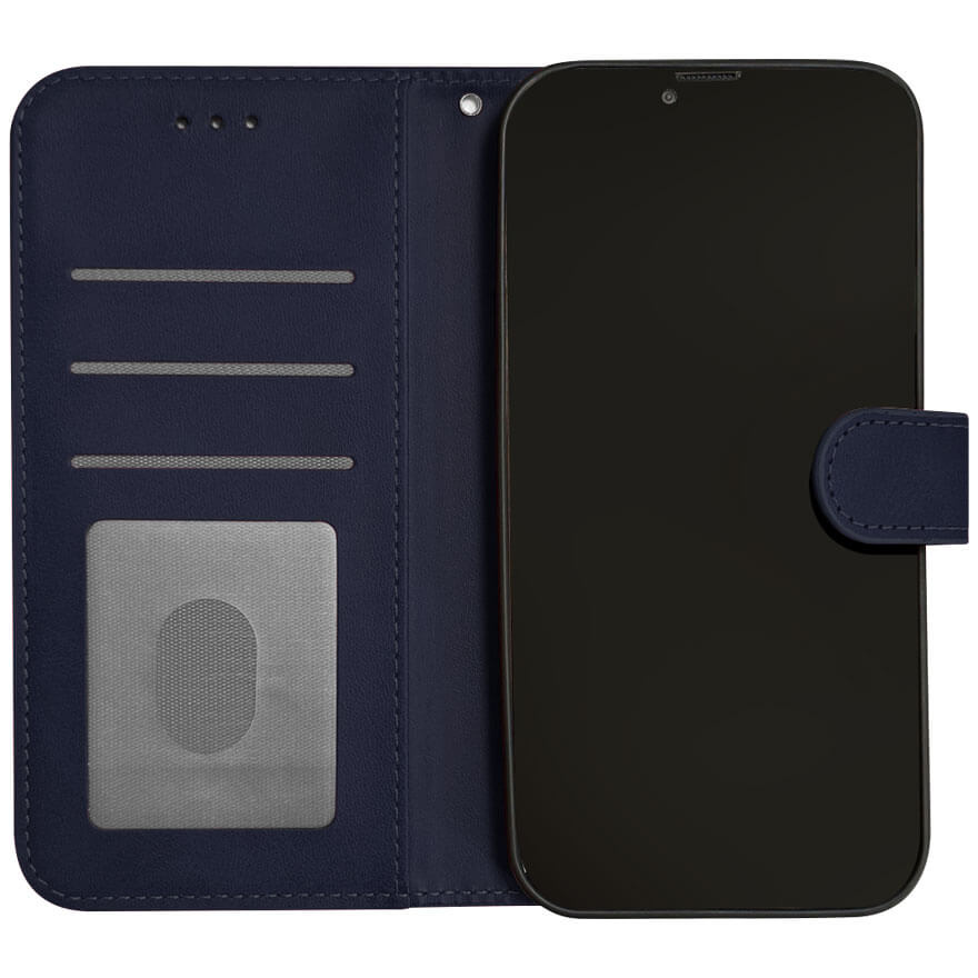 Etui languette en Simili cuir Bleu