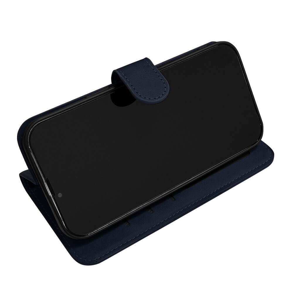 Etui languette en Simili cuir Bleu