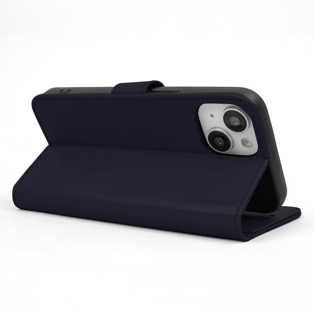 Etui languette en Simili cuir Bleu