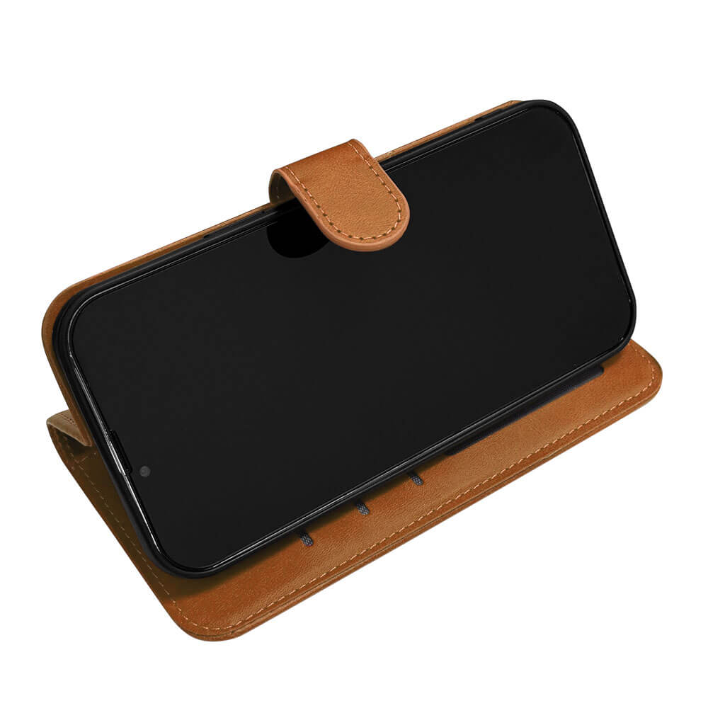 Etui languette en Simili cuir Camel