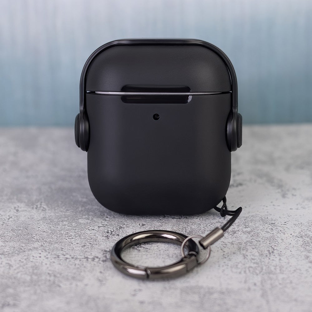 Coque pour AirPods / AirPods 2 Noir Casque