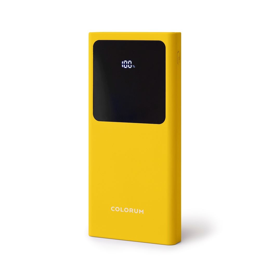 Batterie externe Power Bank Colorum CPB10-02 10000 mAh Jaune