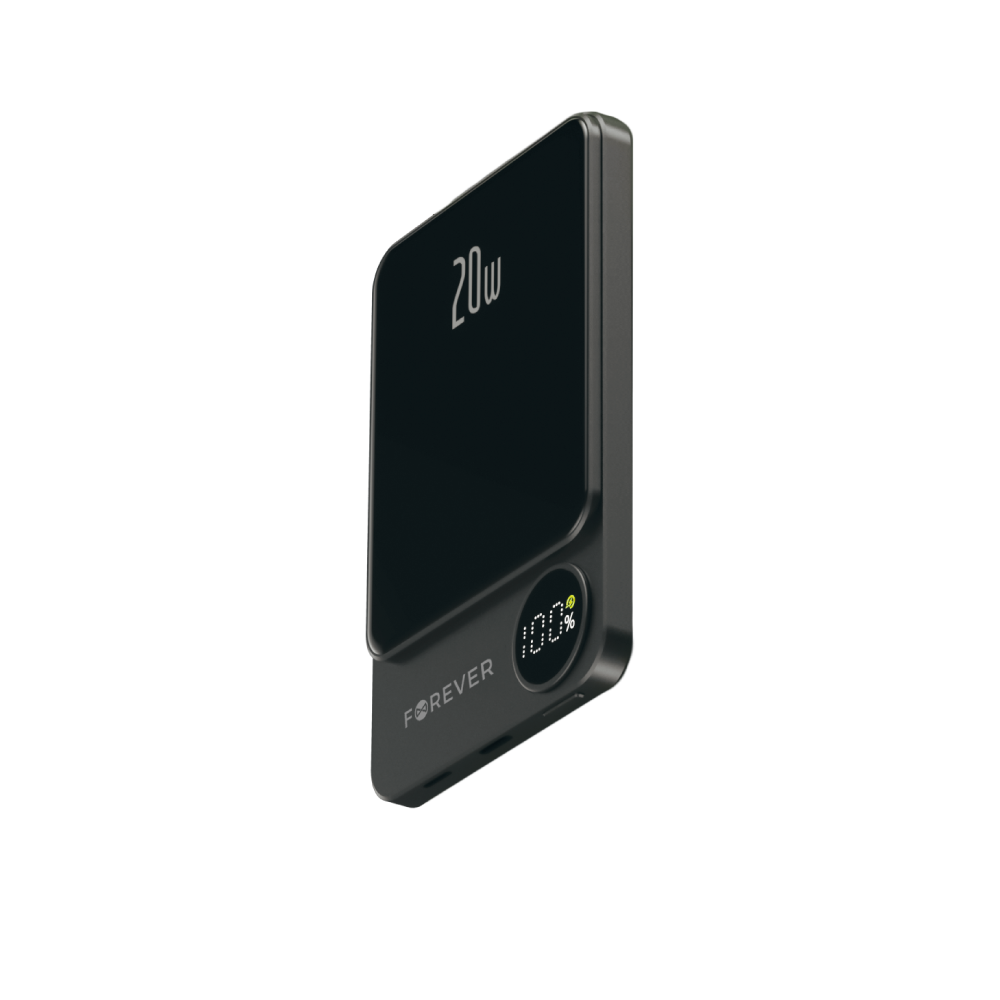 Batterie externe Power Bank Forever Sans fil MATB-200 20W PD 5000 mAh Noir