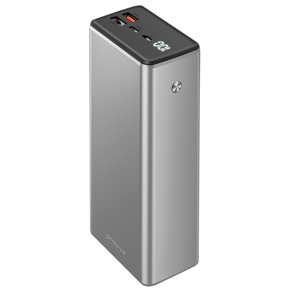 Batterie externe Power Bank Proove MetalSkin 65W 30000mAh Gris