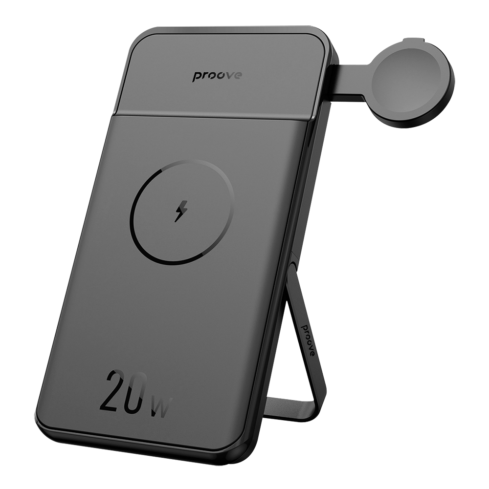 Batterie externe Power Bank Proove 2-en-1 10000mAh 20W Noir