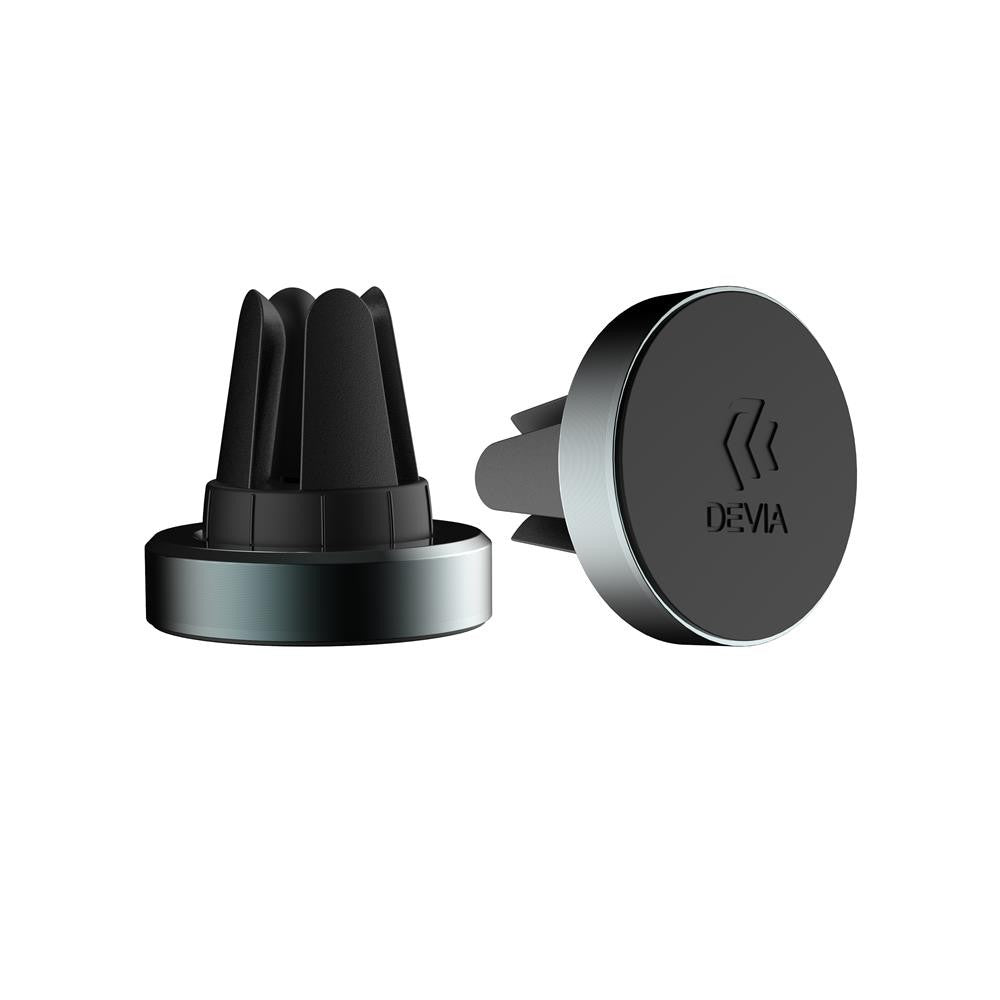 Devia support voiture EL072 magnétique pour ventilateur noir