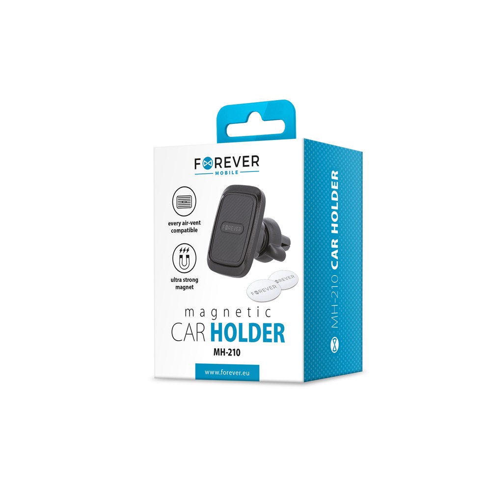 Forever support voiture pour ventilateur MH-210 magentic noir