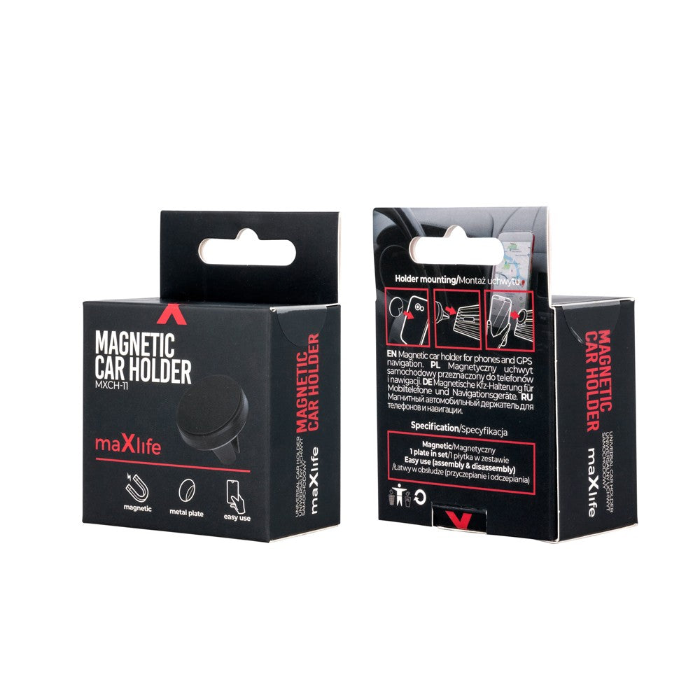 Maxlife support voiture pour ventilateur MXCH-11 magnétique noir