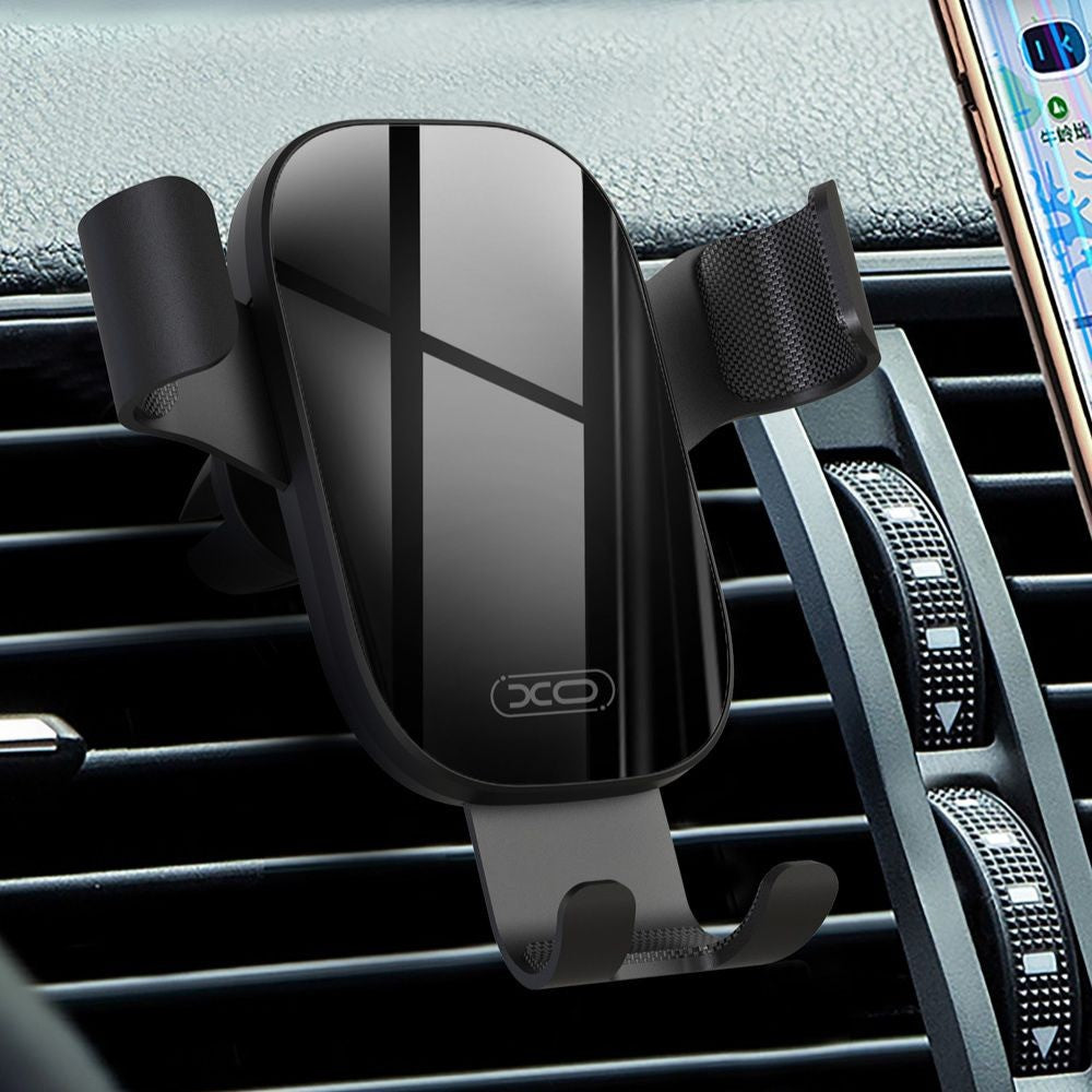 XO support voiture C37 gravity noir for pour sortie d'air
