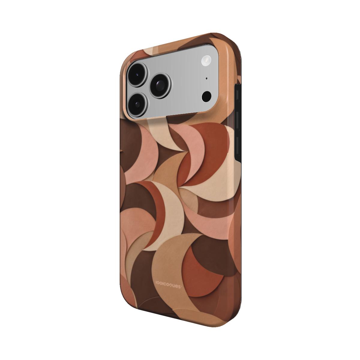 Coque Prestige Canyon vue de trois quarts, avec le rebord de la coque