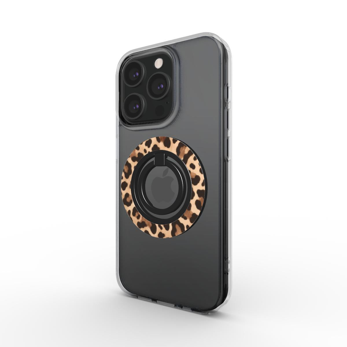 Bague Téléphone Magnétique Prestige Léopard