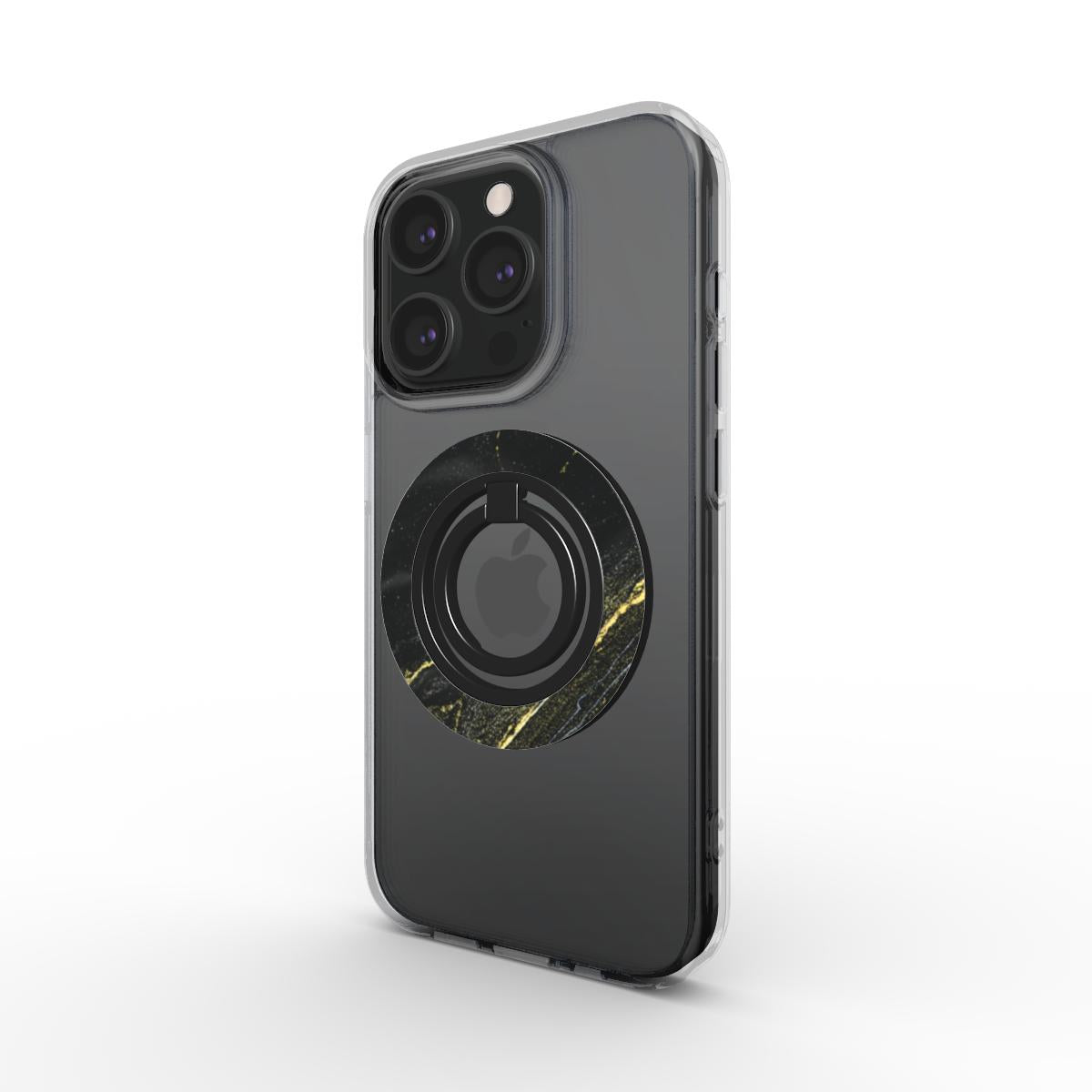 Bague Téléphone Magnétique Prestige Onyx Or