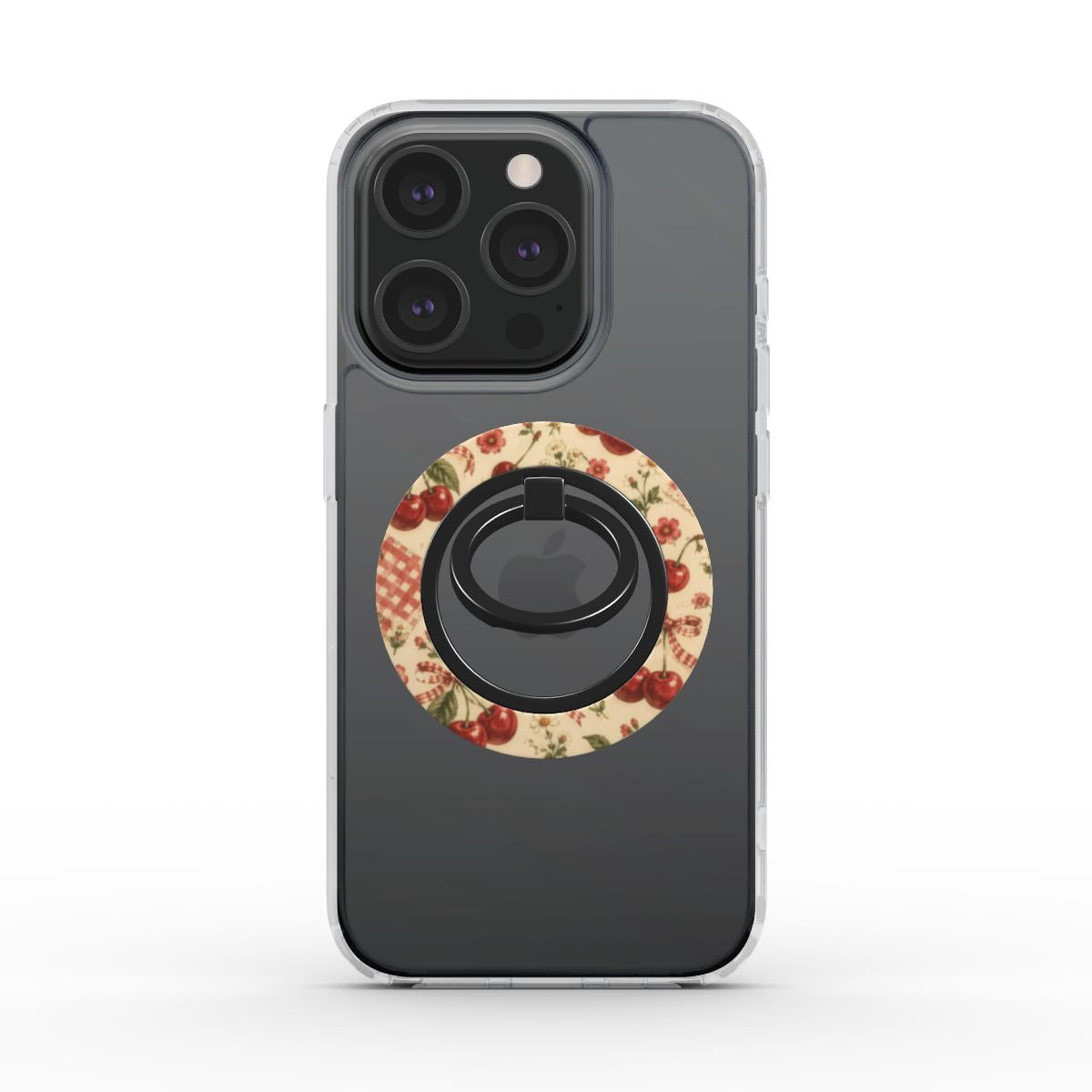 Bague Téléphone Magnétique Prestige Cerise