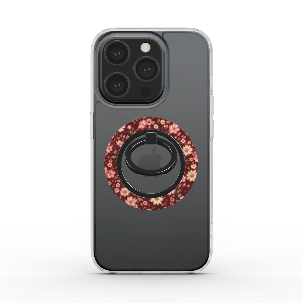 Bague Téléphone Magnétique Prestige Bordeaux Bloom