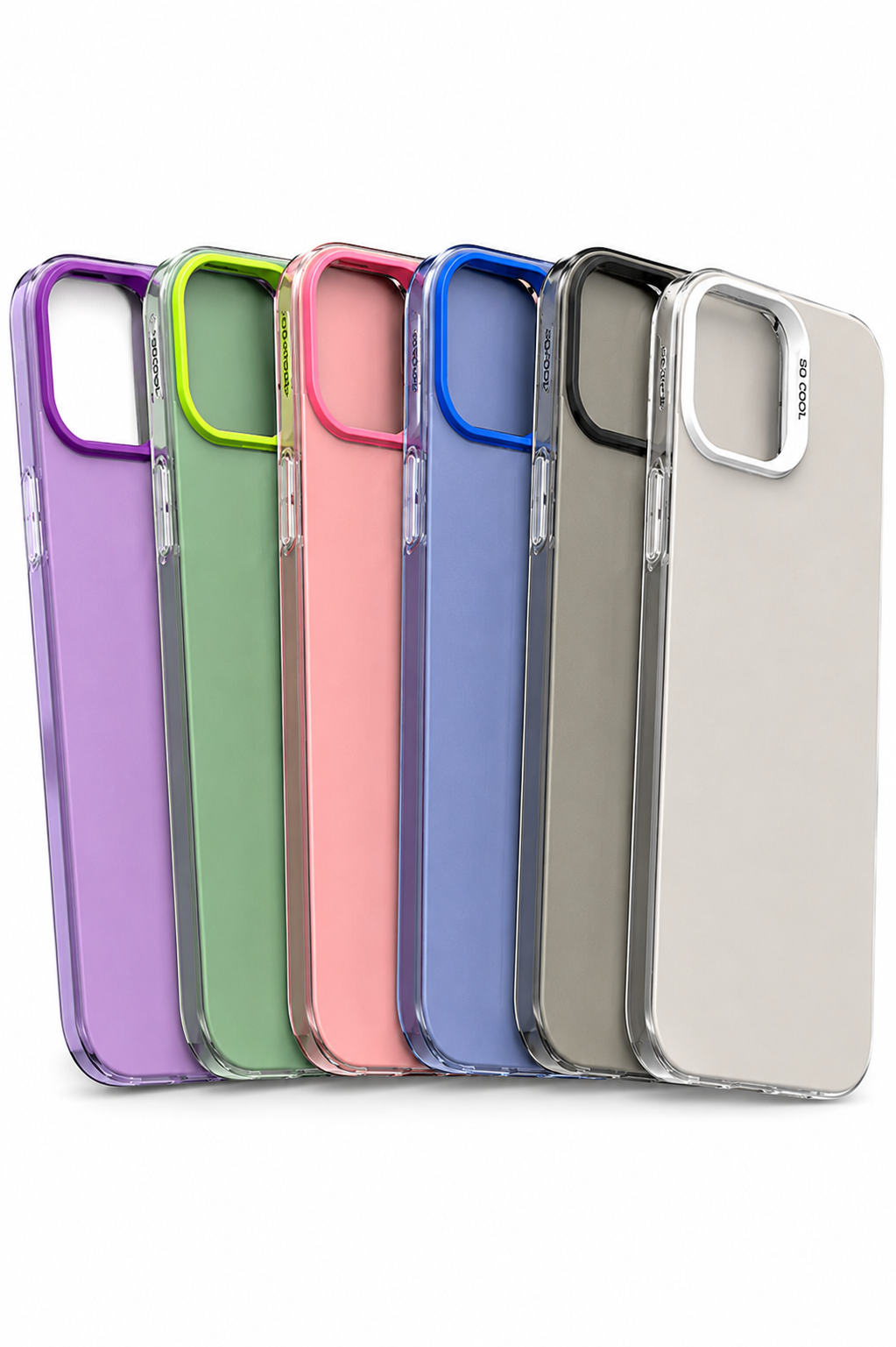 Coque SoCool à finition métallisée