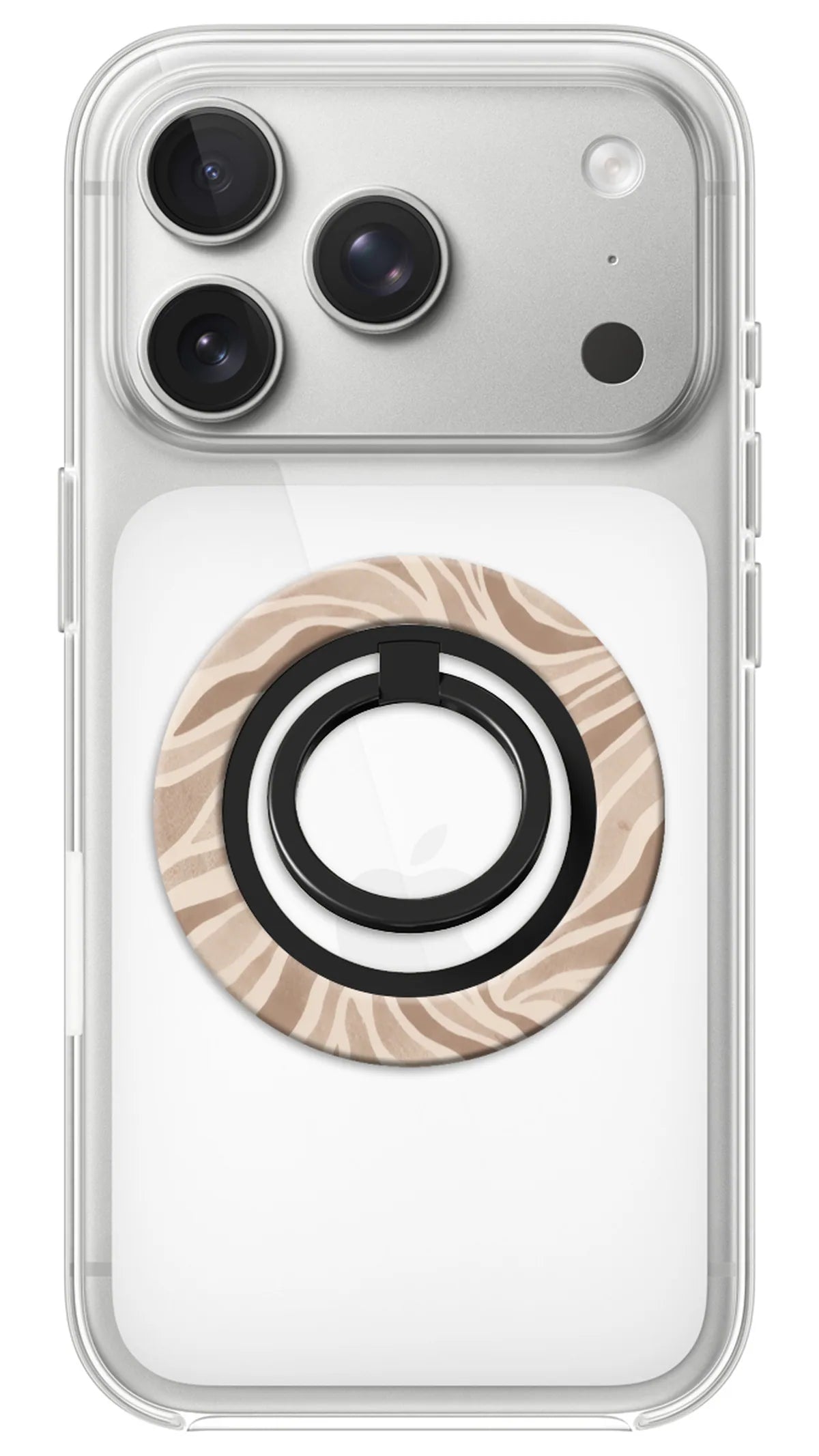 Bague Téléphone Magnétique Prestige Dune, bague magnétique fixée au dos du téléphone, pour une prise en main sûre et un support vidéo pratique