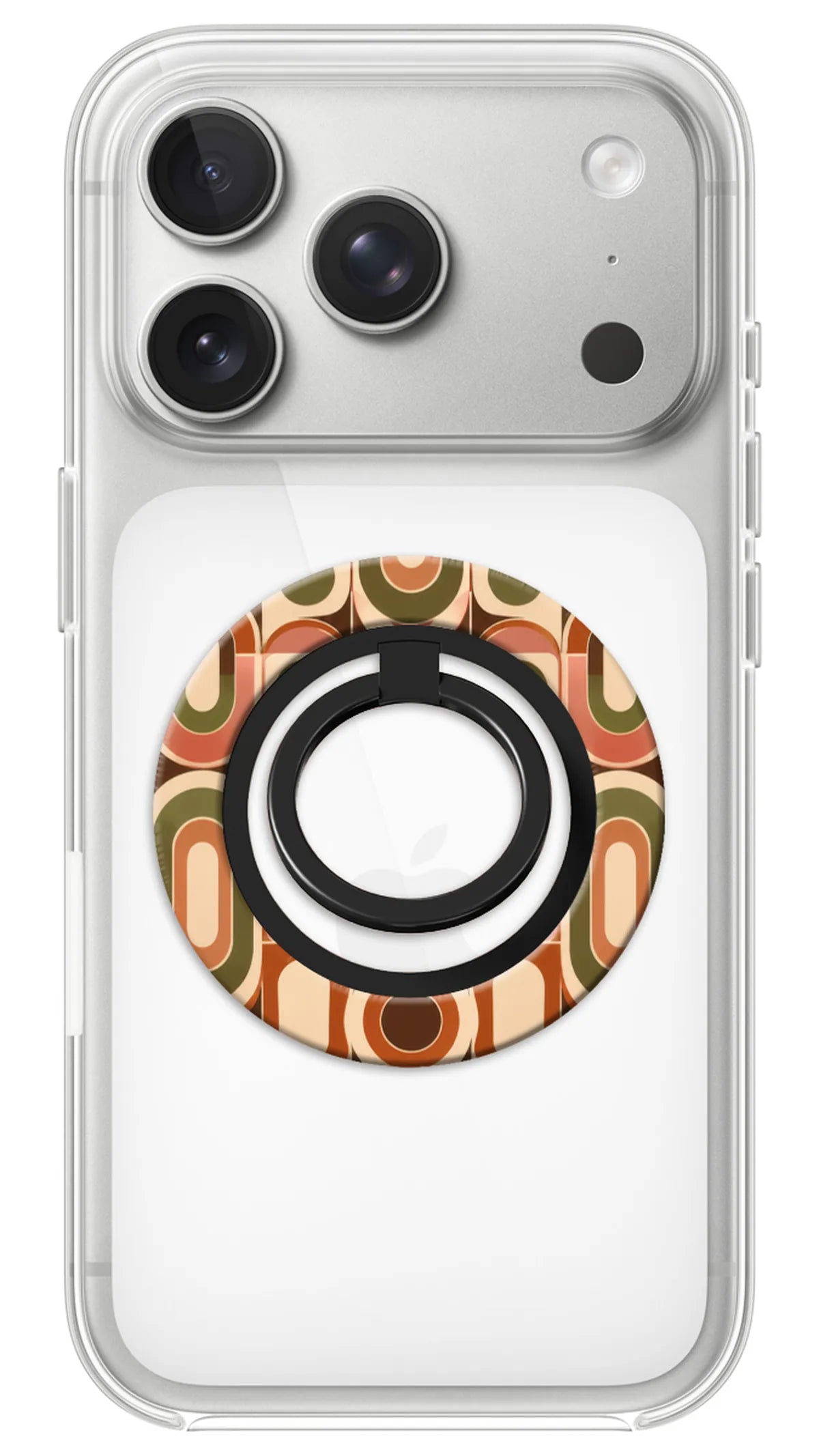 Bague Téléphone Magnétique Prestige Modulo, bague magnétique fixée au dos du téléphone, pour une prise en main sûre et un support vidéo pratique