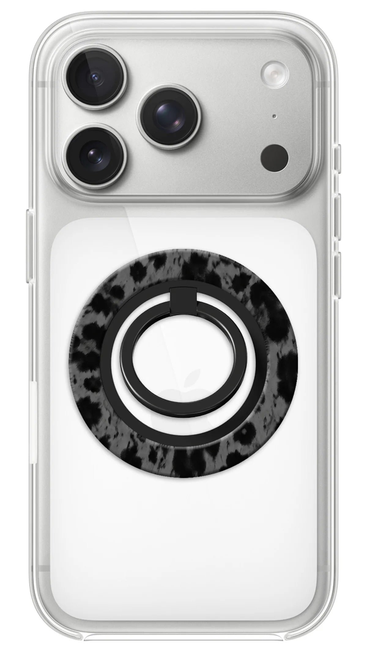 Bague Téléphone Magnétique Prestige Panthère, bague magnétique fixée au dos du téléphone, pour une prise en main sûre et un support vidéo pratique