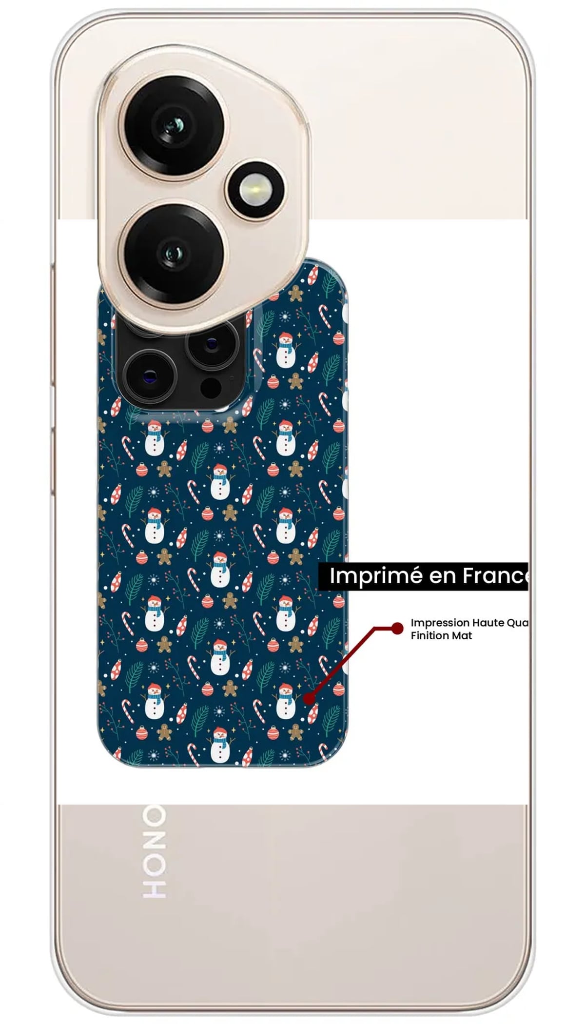 Coque Huawei Bonhomme de neige - Honor 400