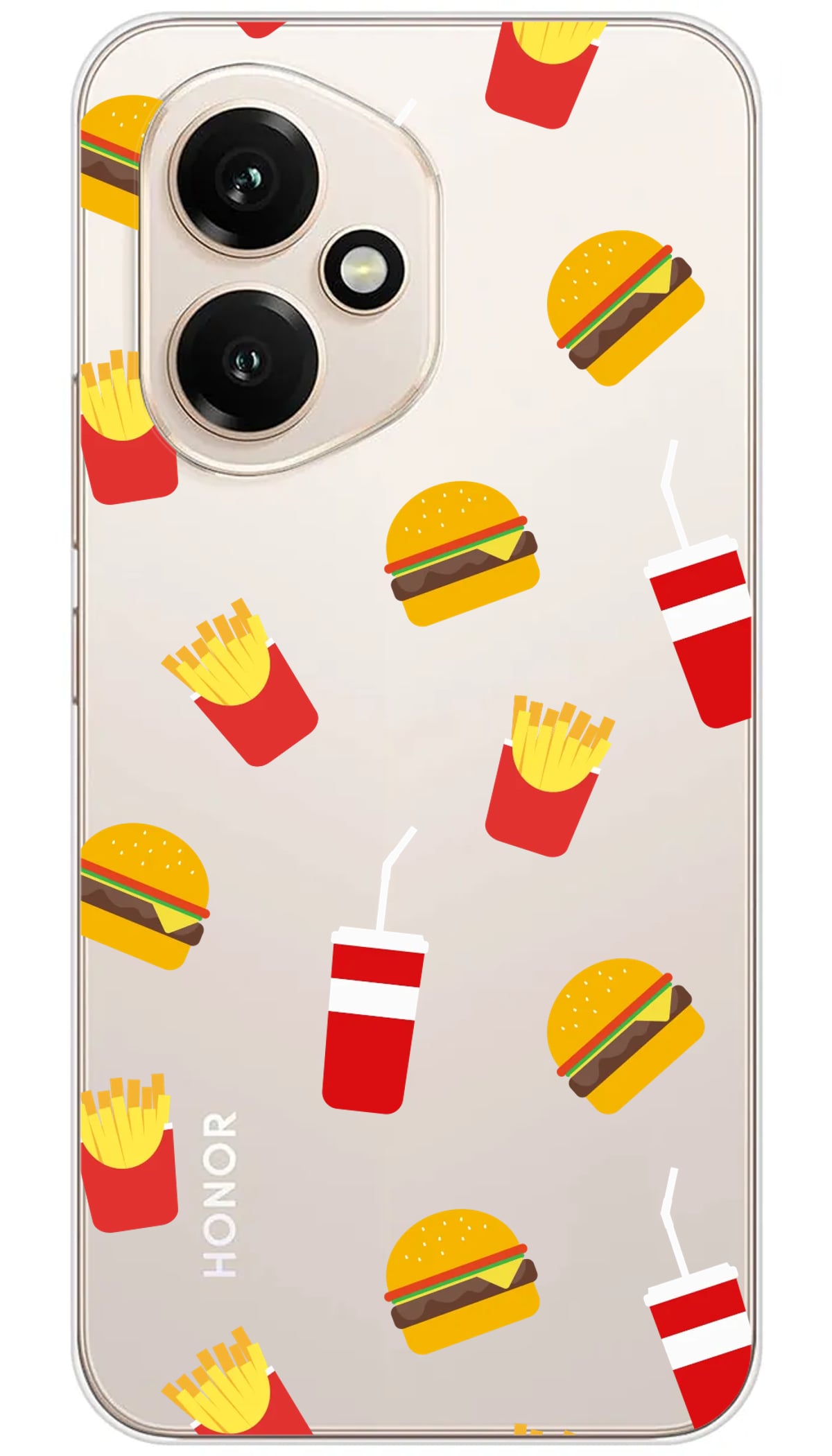 Coque Huawei Fast food - Honor 400