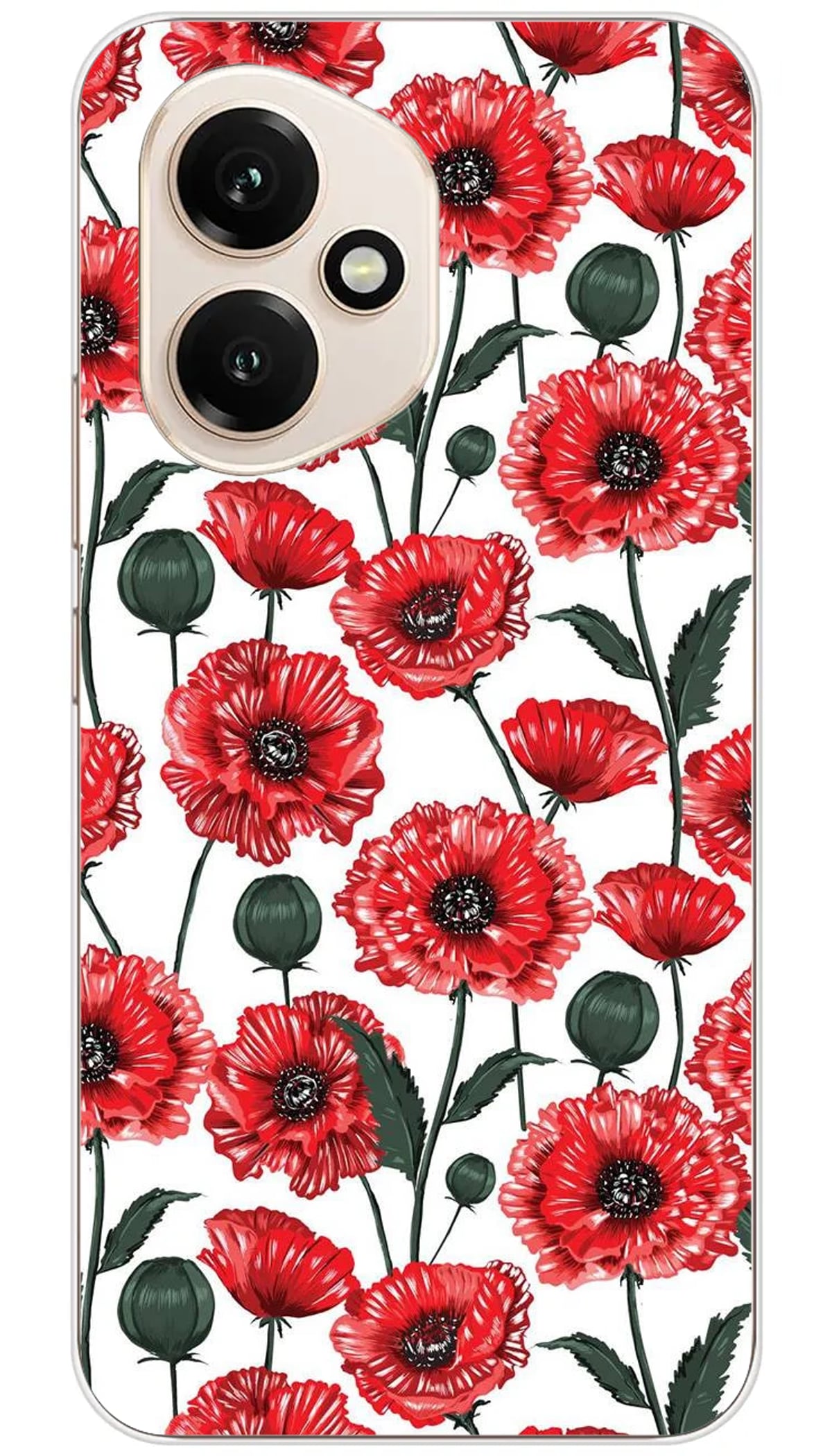 Coque Huawei Fleurs de Pavot - Honor 400