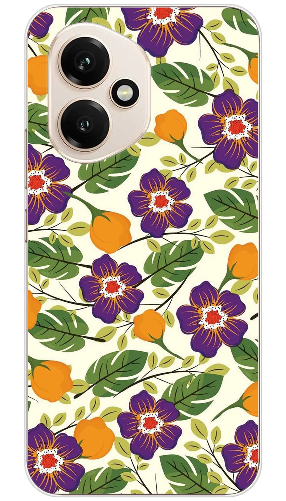 Coque Huawei Fleurs Violettes - Honor 400