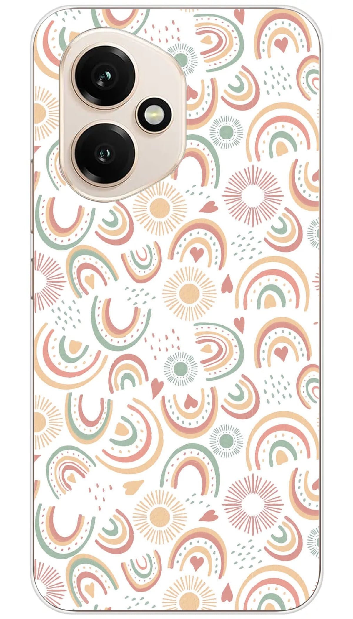Coque Huawei Pastel rainbow - Honor 400