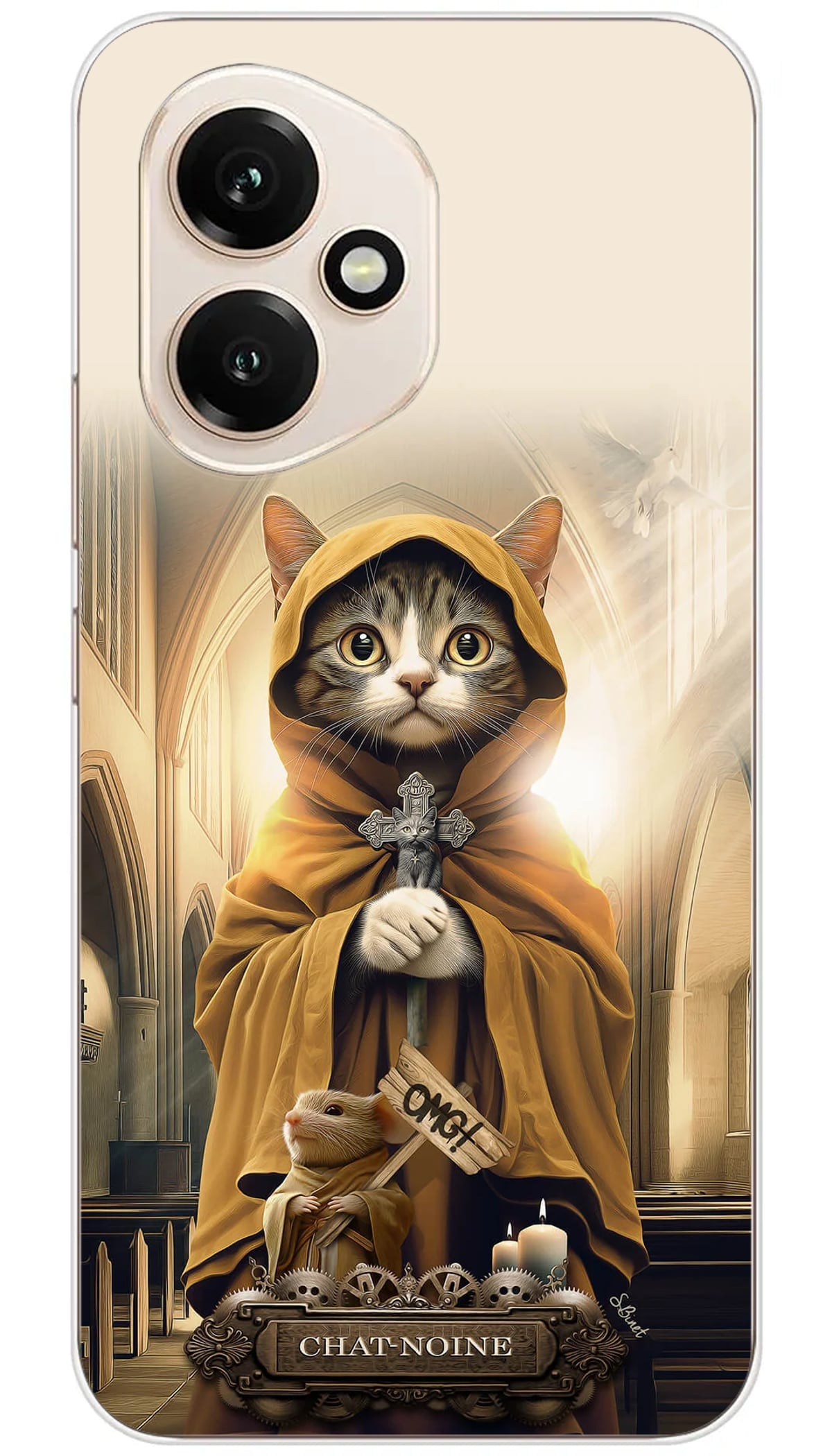 Coque Huawei SB Chat-noine - Honor 400