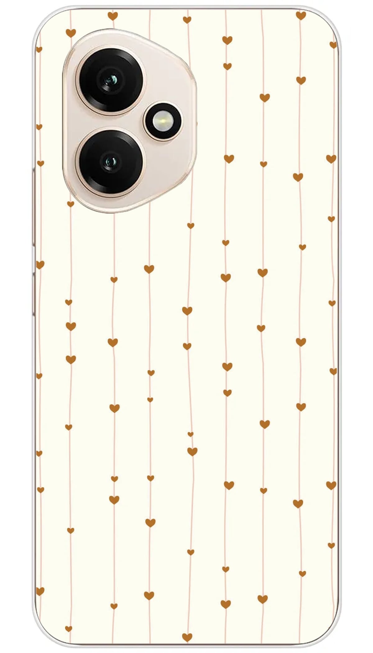 Coque Huawei Striped hearts - Honor 400