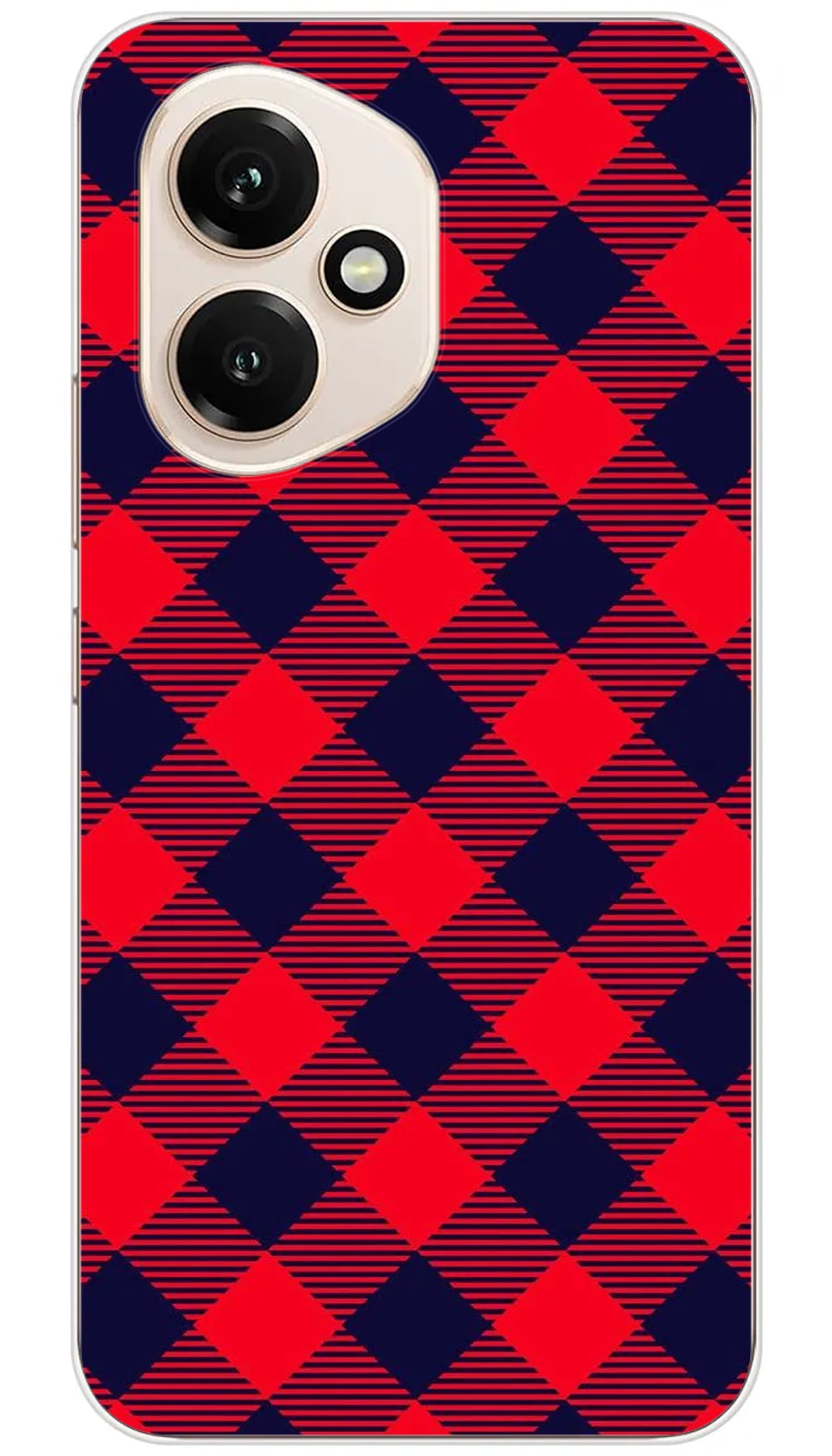 Coque Huawei Tartan Rouge - Honor 400