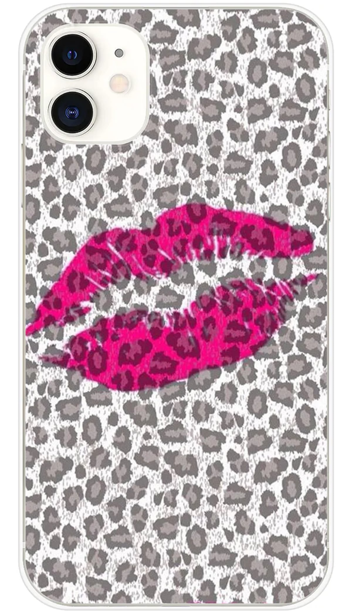 Coque iPhone Baiser léopard - iPhone 11