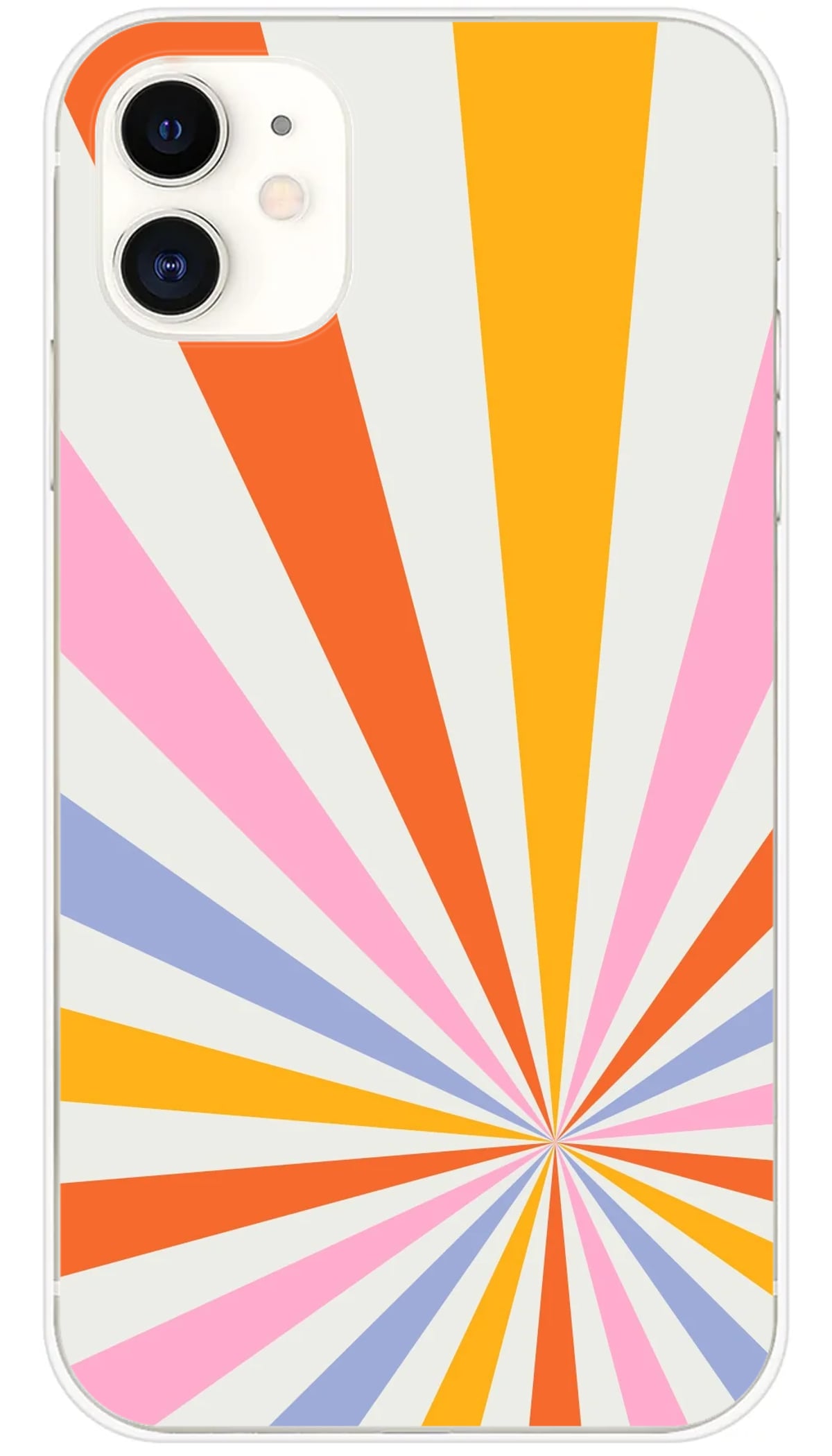 Coque iPhone Circle rainbow - iPhone 11