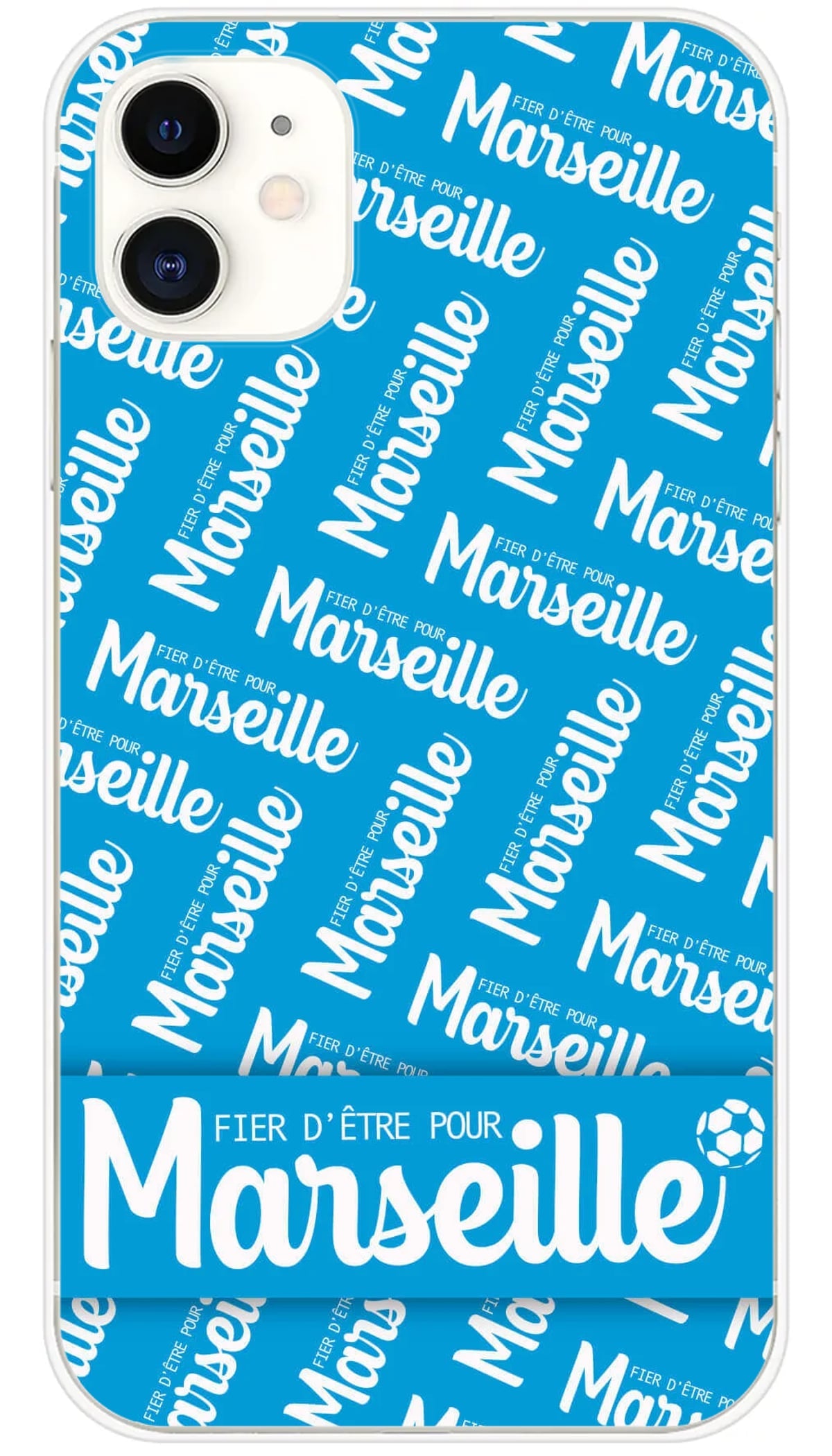 Coque iPhone Fier d'être pour Marseille - iPhone 11