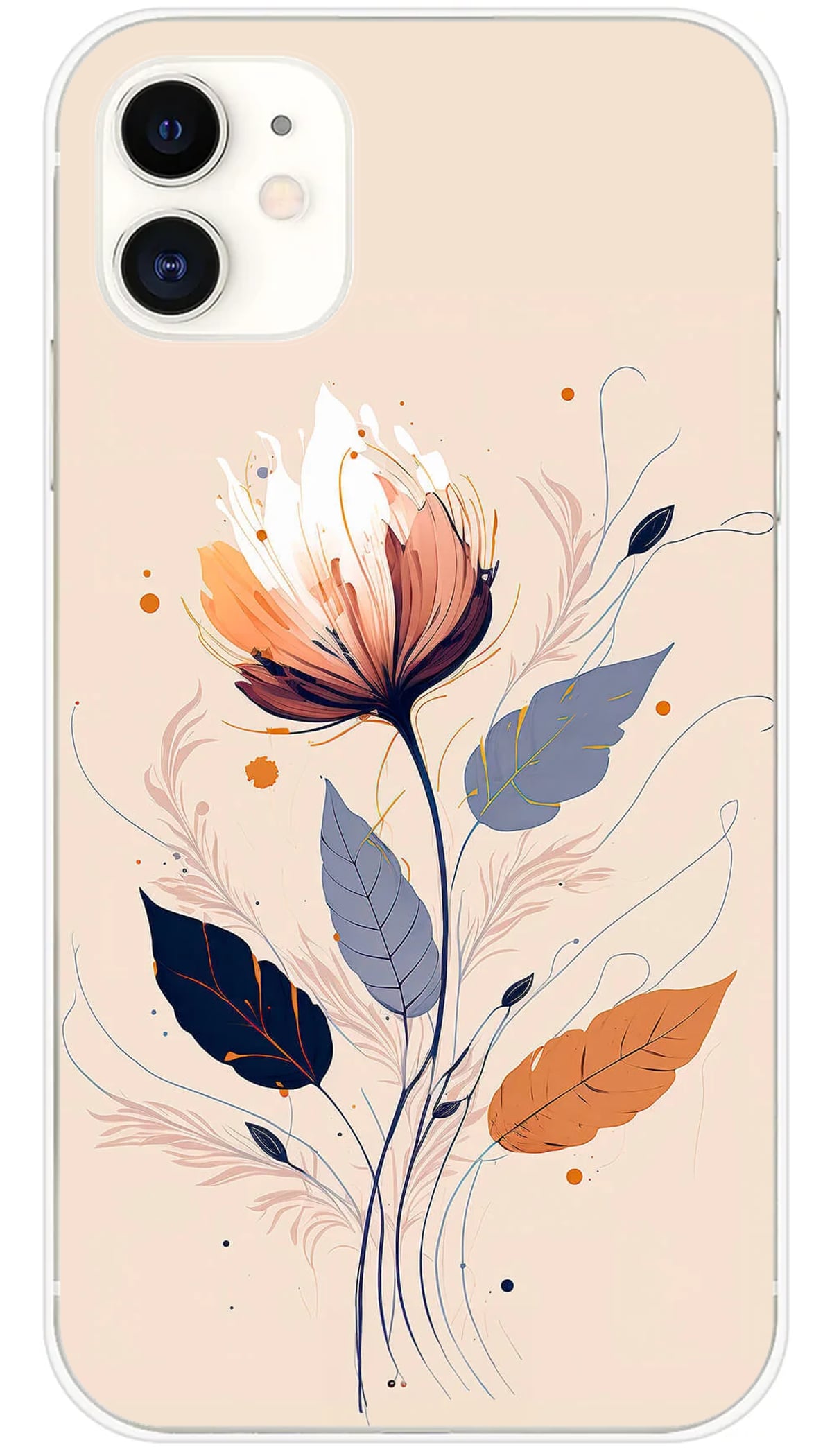 Coque iPhone Fleur légère - iPhone 11