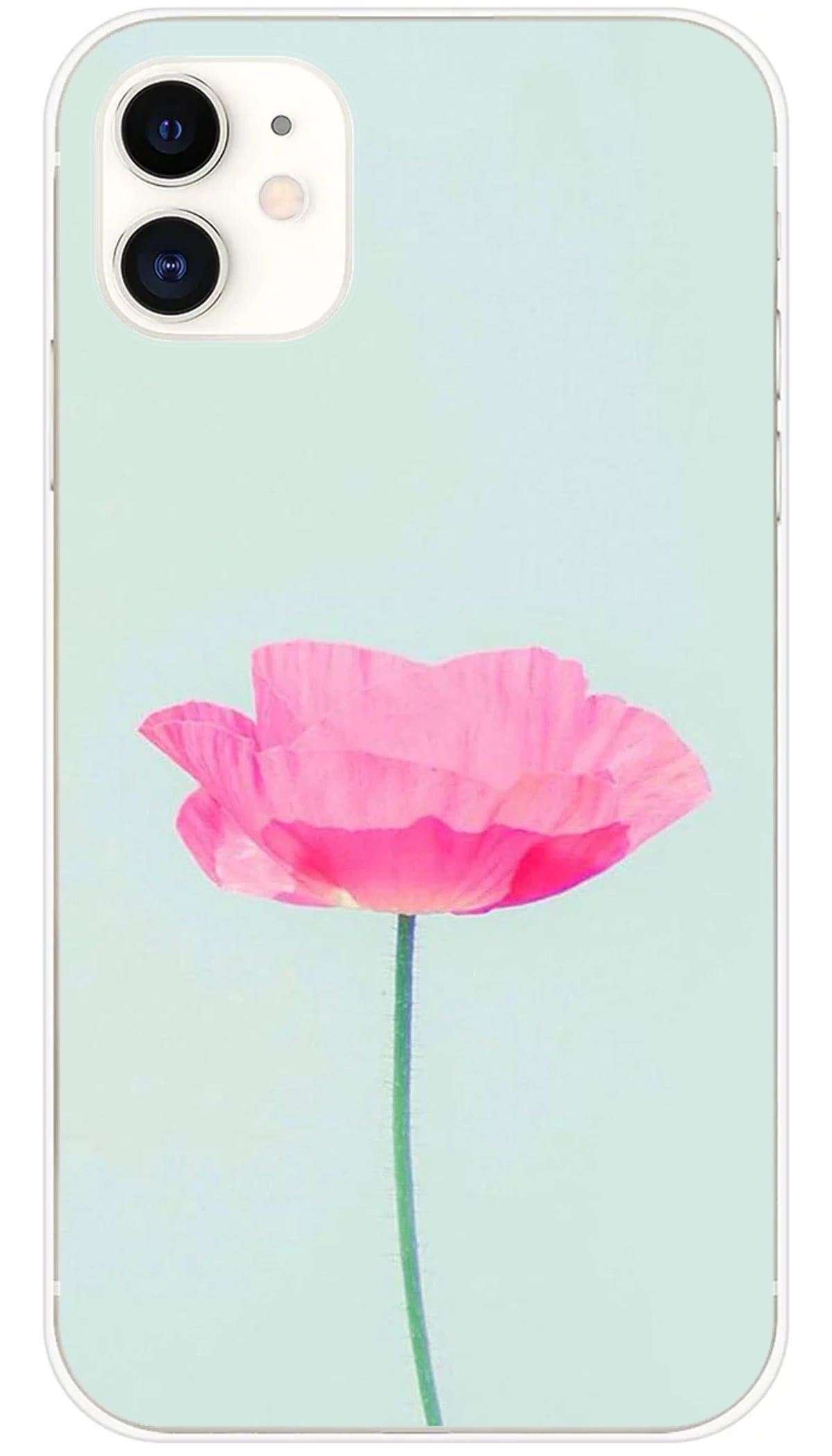 Coque iPhone Fleur Rose - iPhone 11