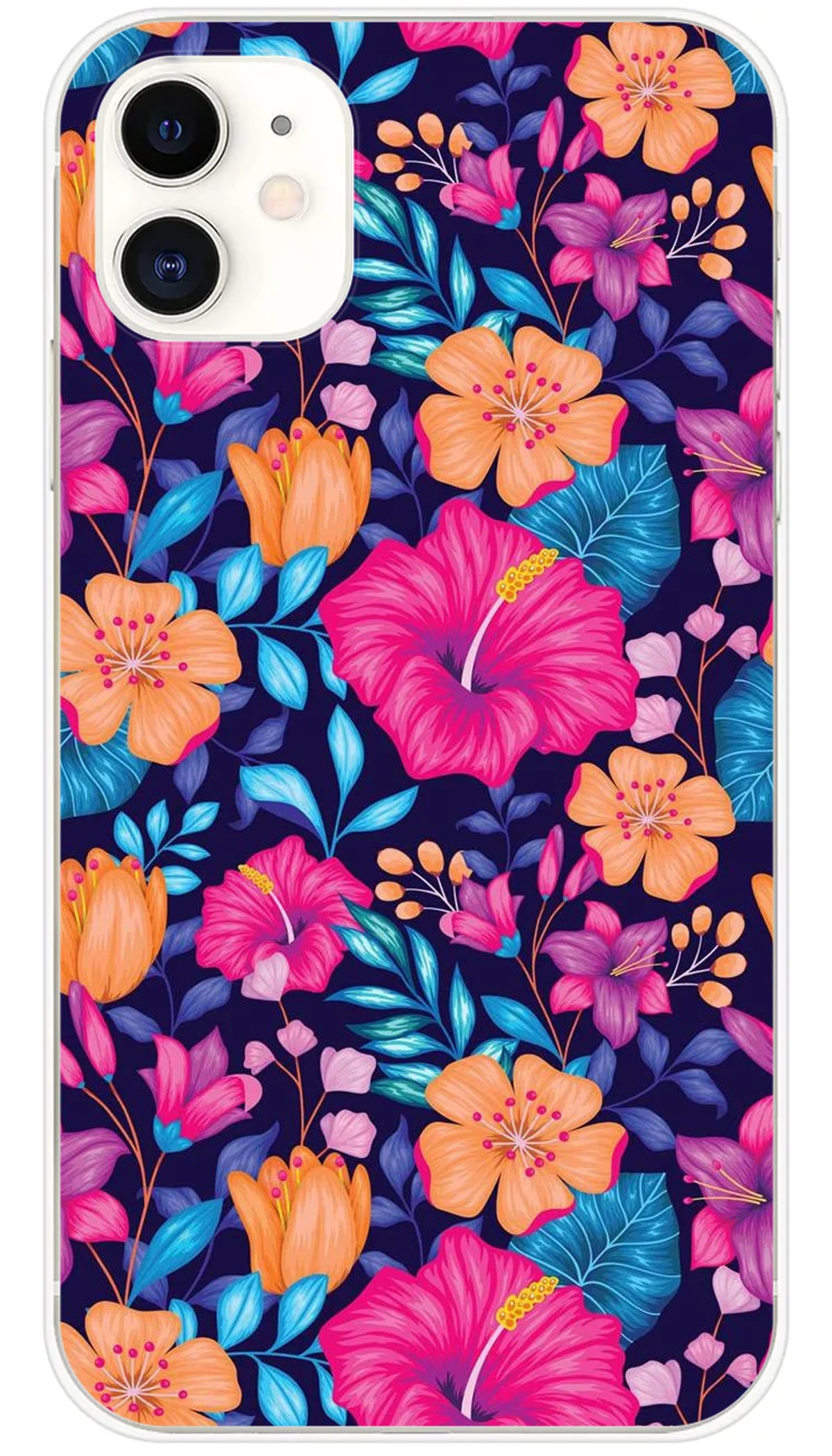 Coque iPhone Fleurs Exotiques - iPhone 11