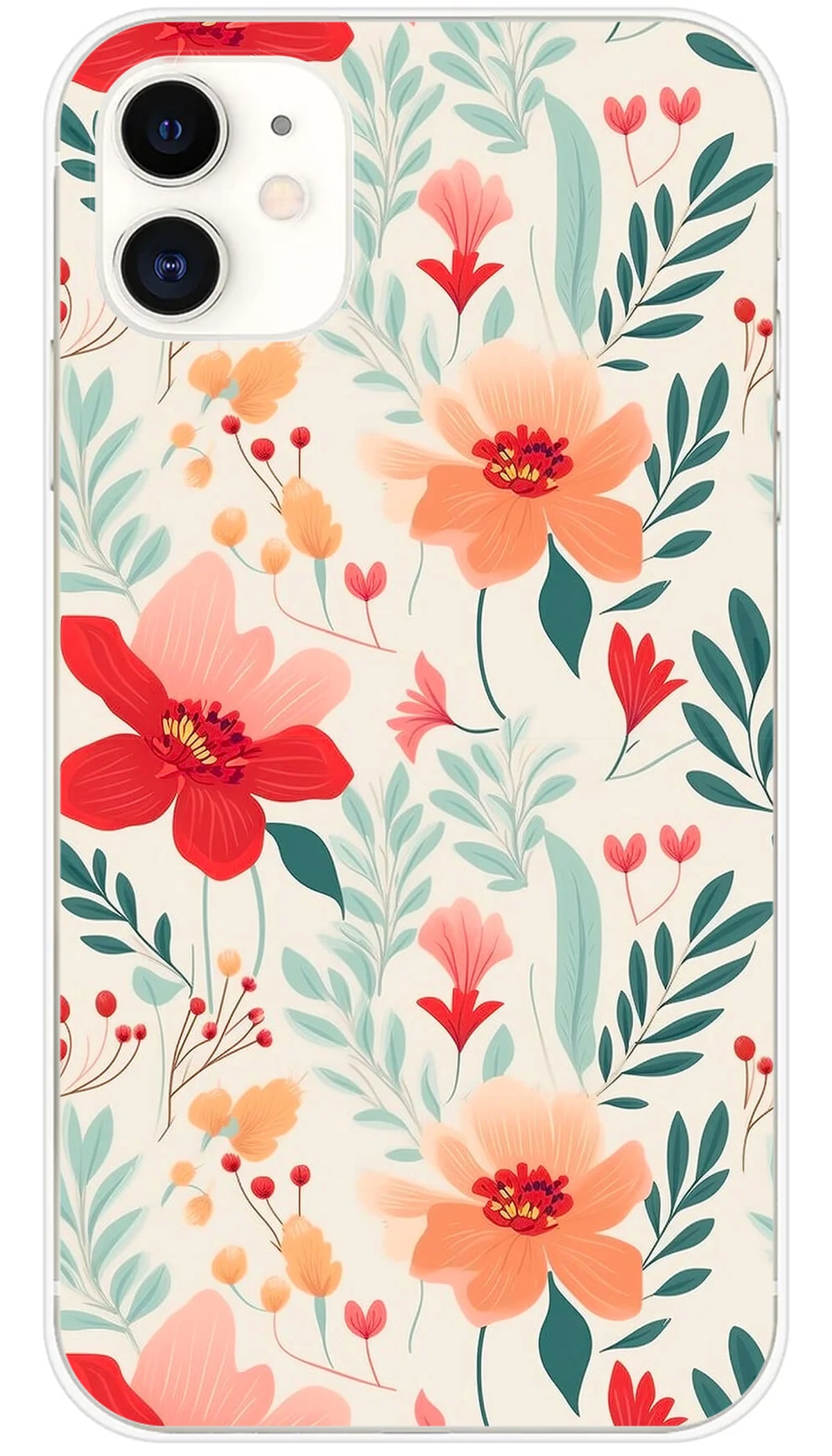 Coque iPhone Flower wall - iPhone 11