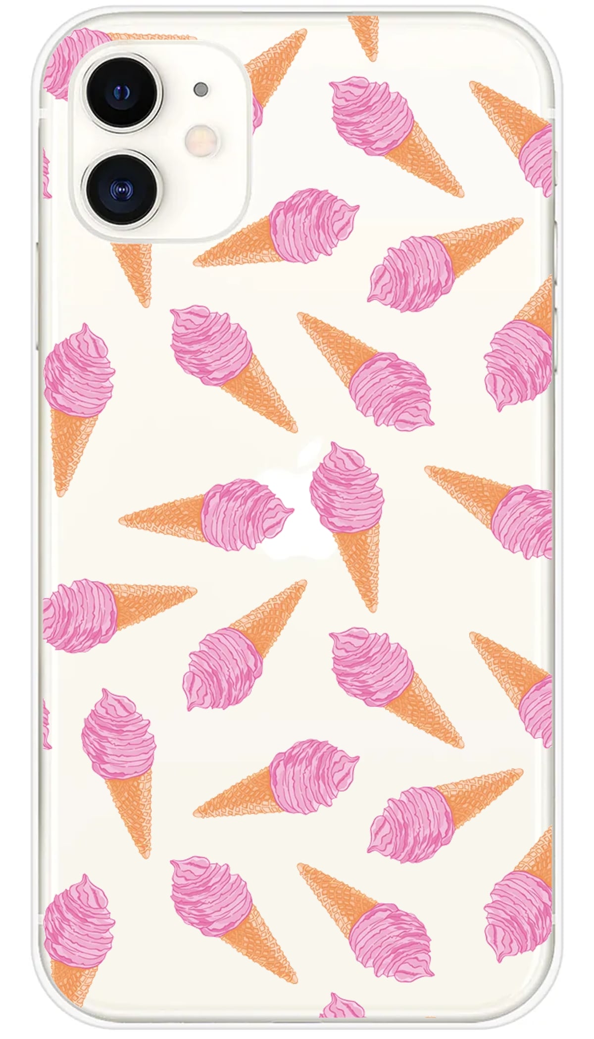 Coque iPhone Glace Rose - iPhone 11