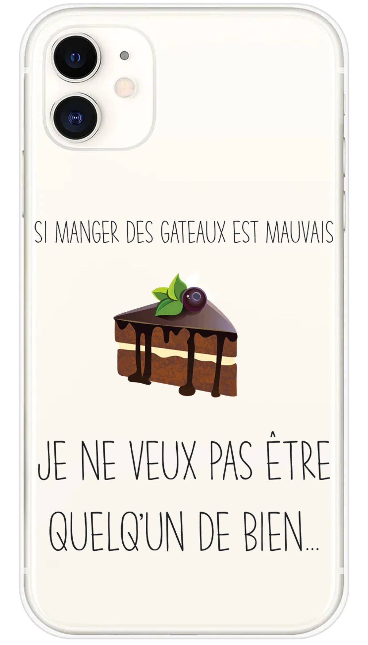 Coque iPhone Manger des gâteaux - iPhone 11